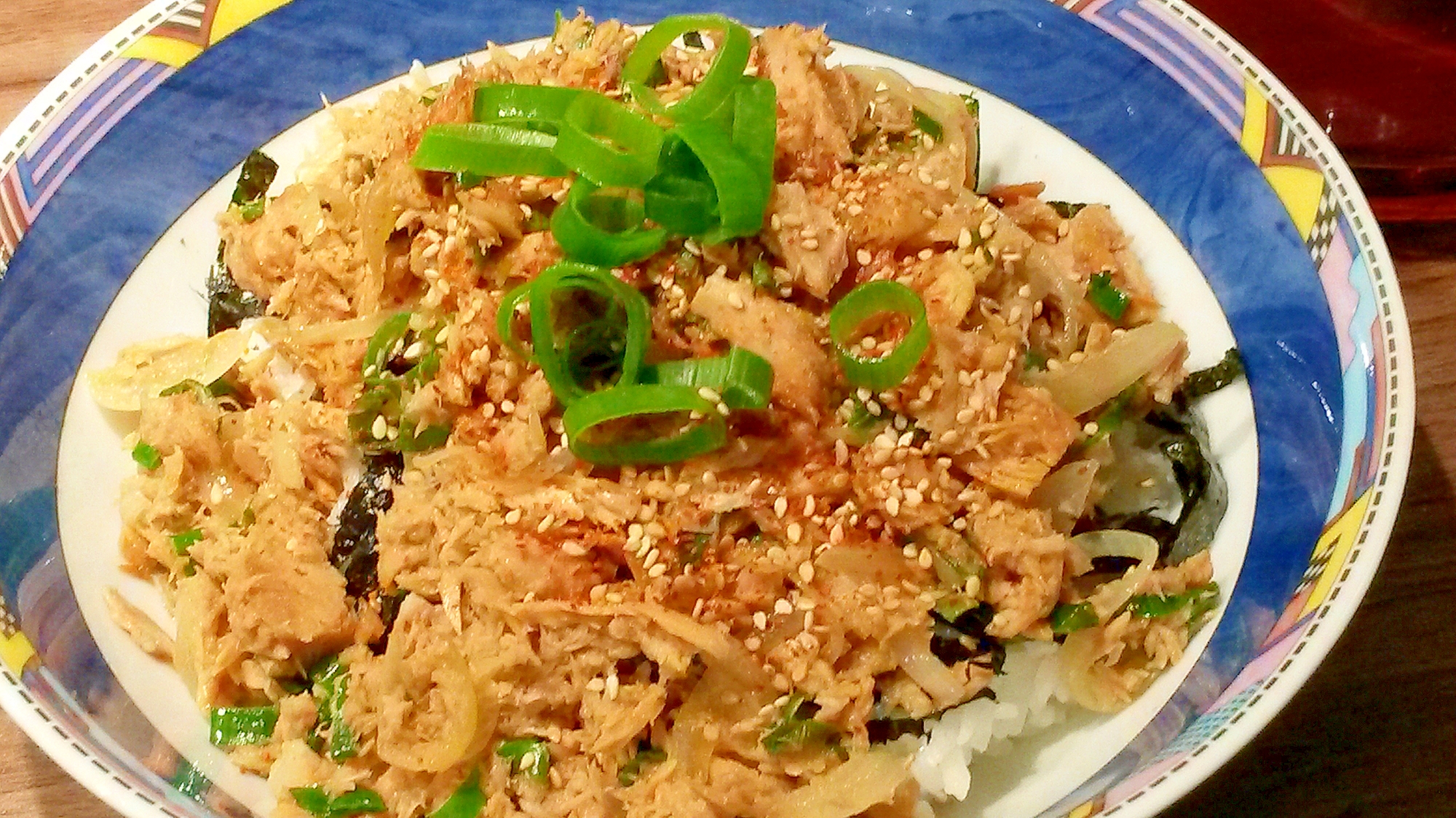 ツナのそぼろ丼(^^♪