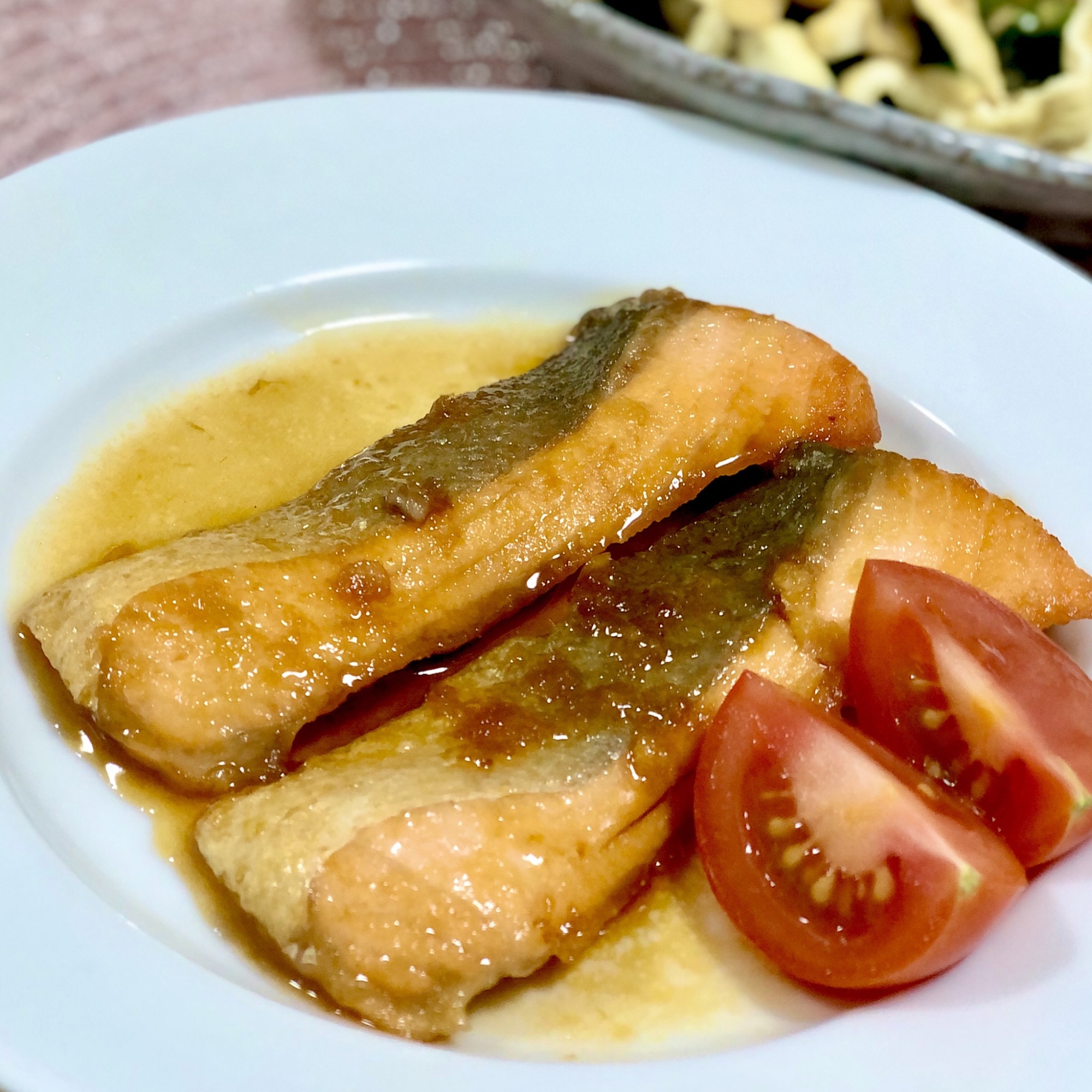 しゃけの照焼き♩おかずやお弁当の一品にも◎