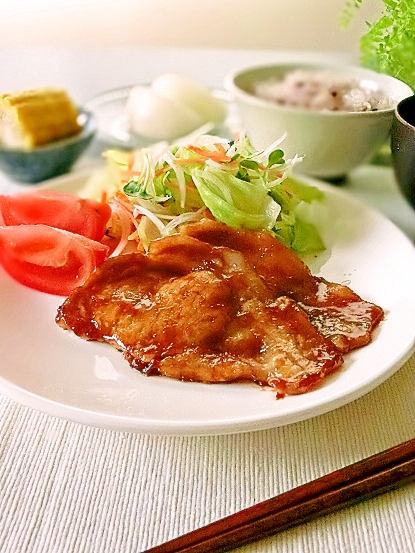 豚しょうが焼き