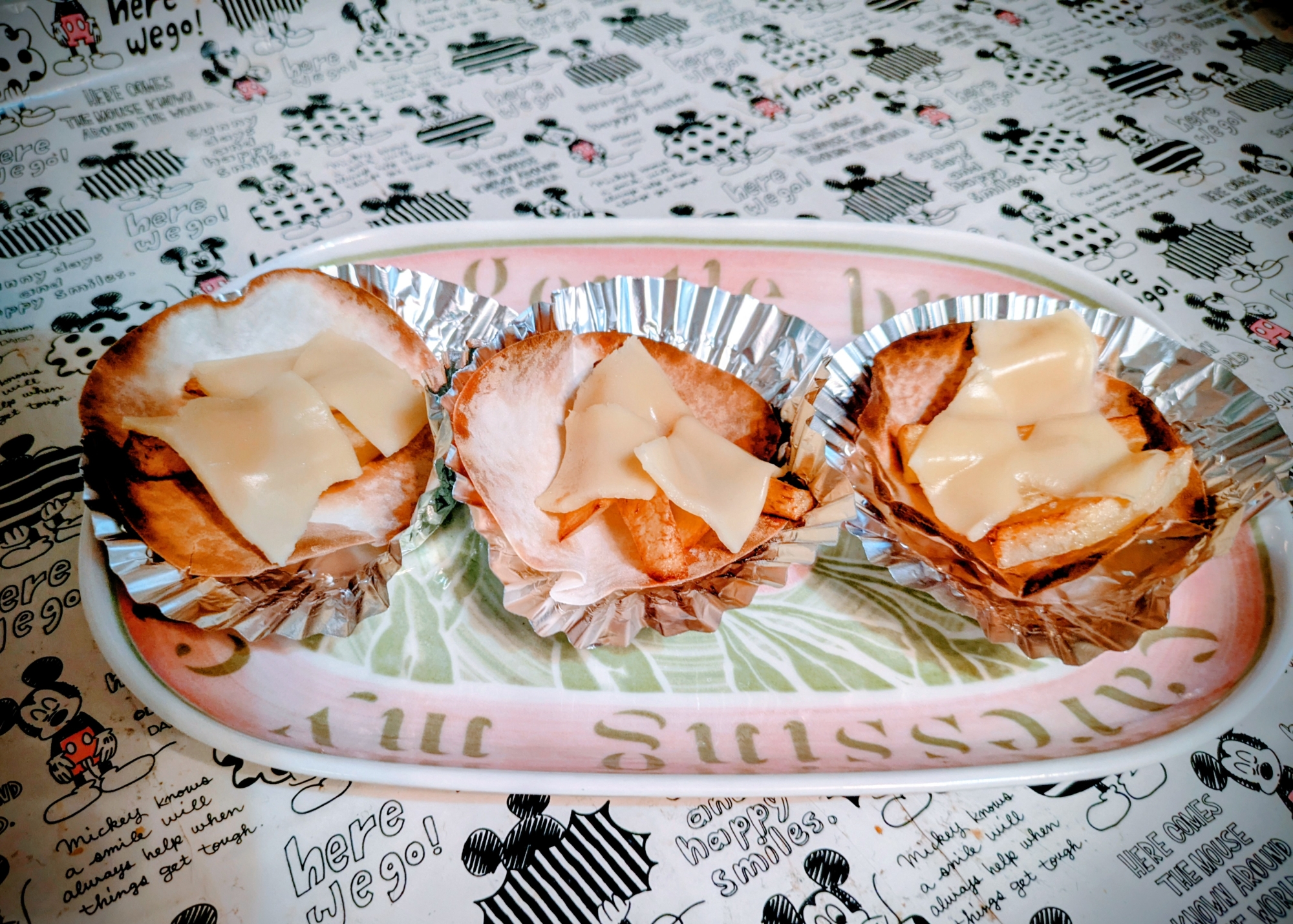 国産チーズの餃子カップポテト