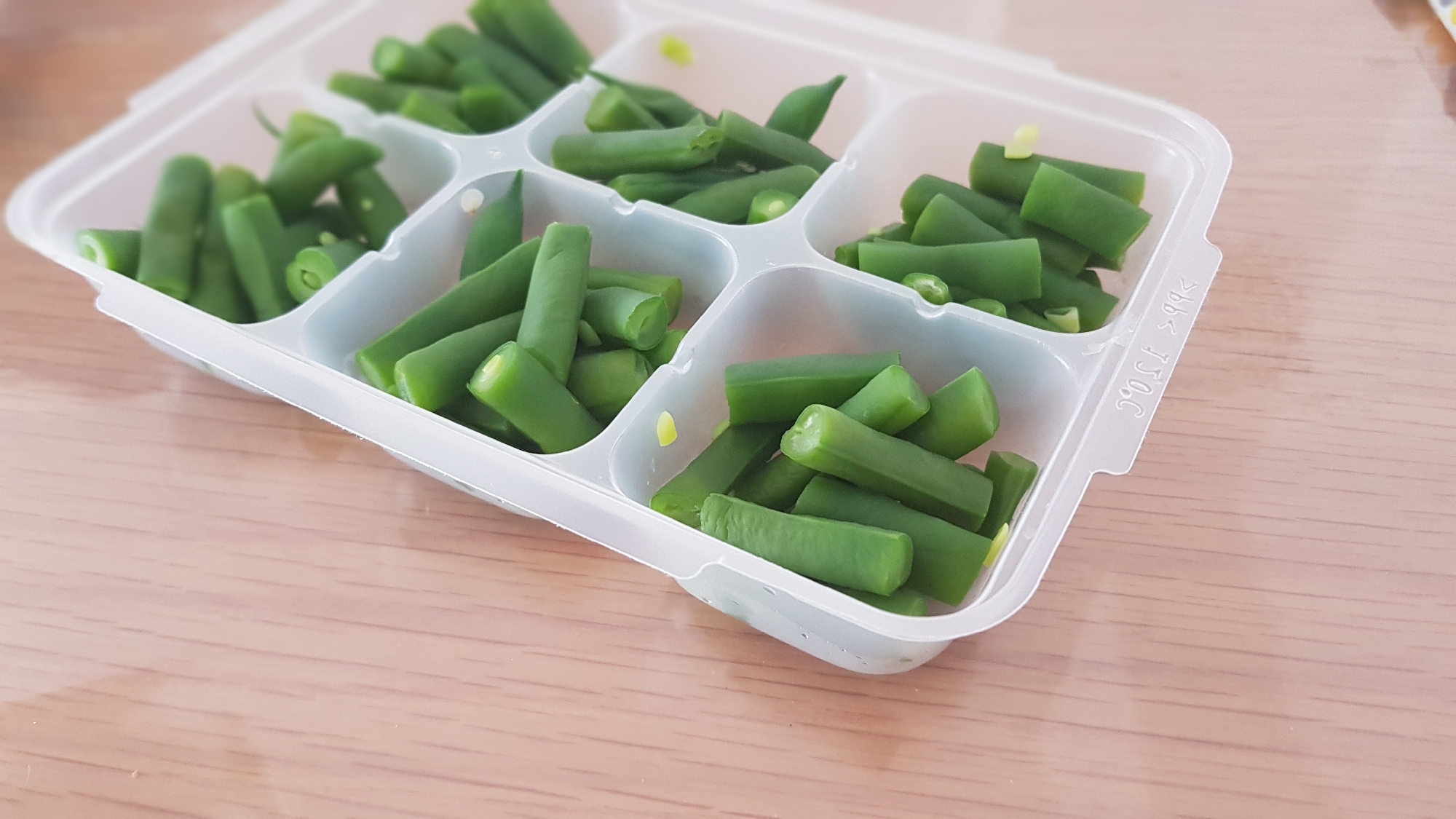 離乳食完了期 いんげん 冷凍用 レシピ 作り方 By てげ子 楽天レシピ