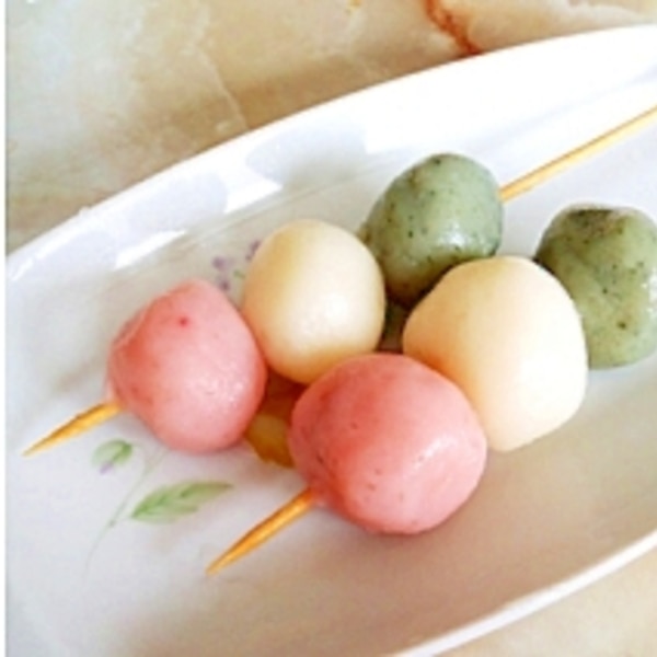 春の素材を生地に練りこみました お花見団子 レシピ 作り方 By Torezu 楽天レシピ 春の素材を生地に練りこみました お花見団子 レシピ 作り方 By Torezu 楽天レシピ