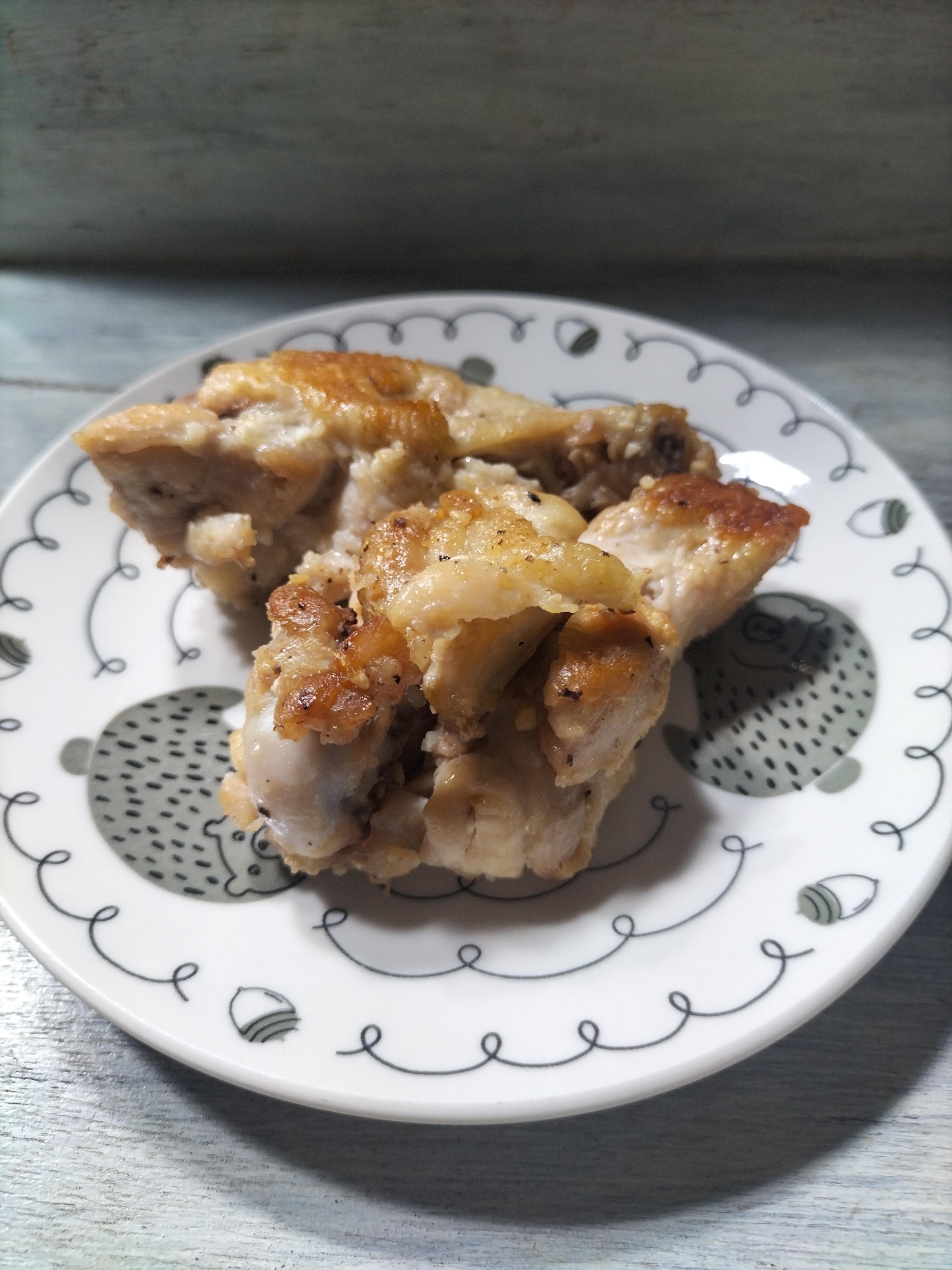 米粉&塩麹でヘルシー手羽元焼き