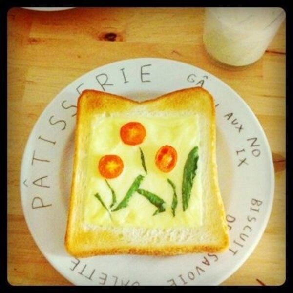 お子様に お花のピザトースト レシピ 作り方 By m4718 楽天レシピ お子様に お花のピザトースト レシピ 作り方 By m4718 楽天レシピ