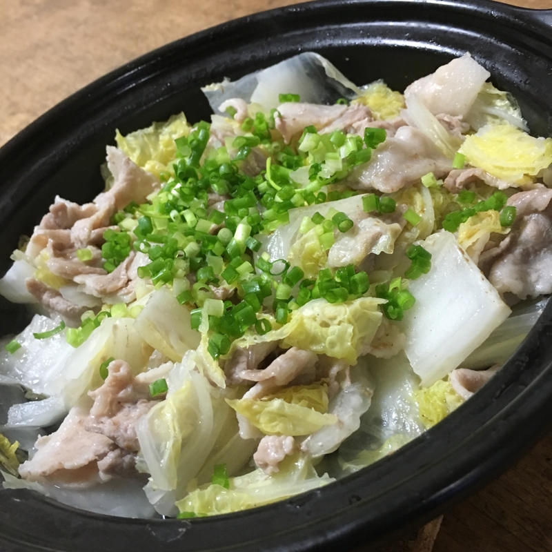 白菜と豚のタジン鍋