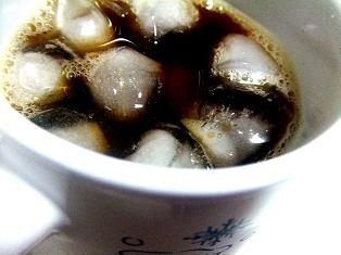 仕事のお供　ぐるぐるアイスコーヒー　ブラック