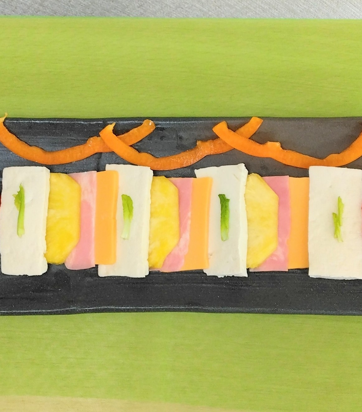 ✨パイナップル・ベーコン＆チーズの豆腐サラダ✨前菜