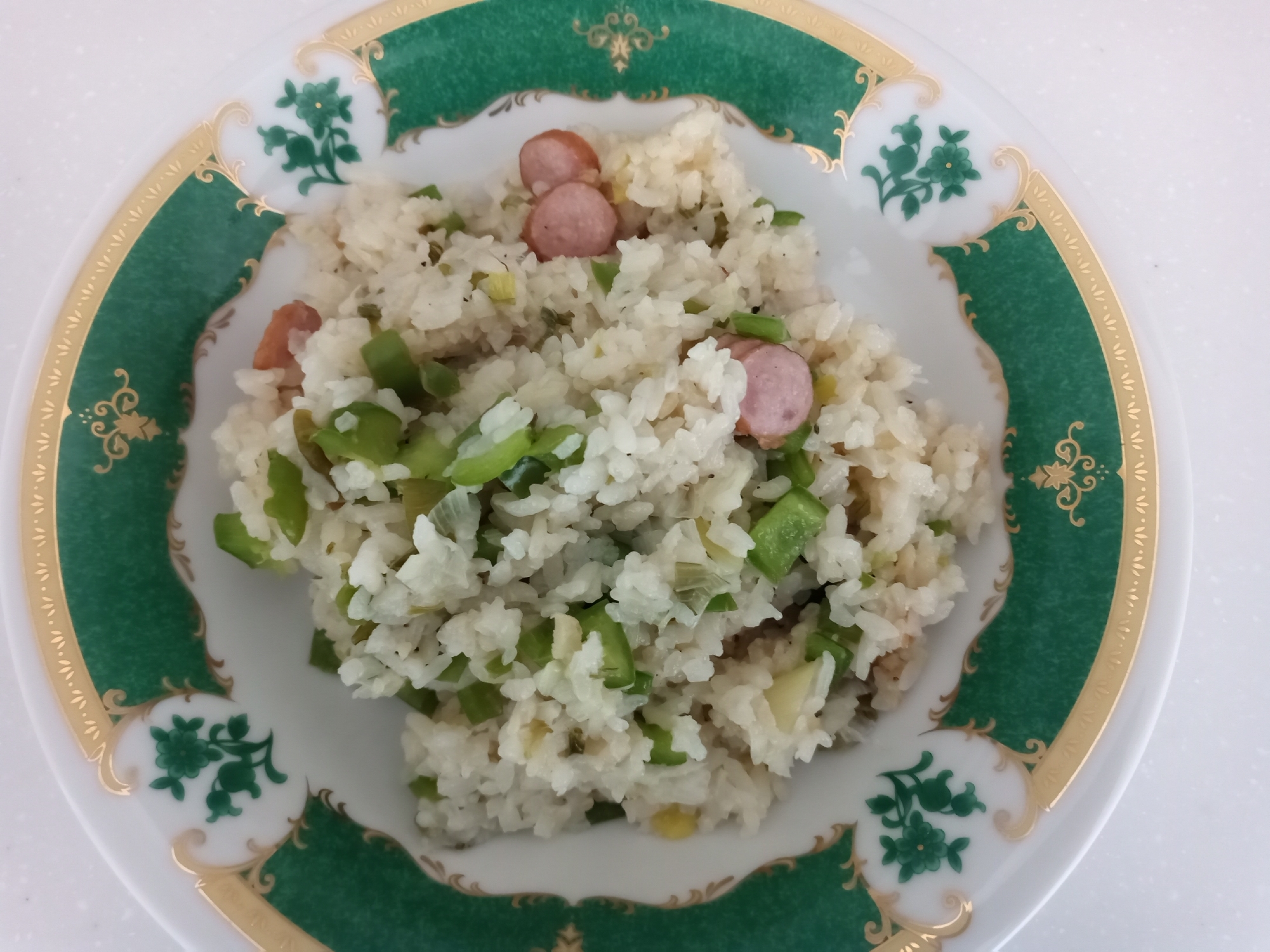 野菜の旨味たっぷり卵なしヘルシーチャーハン