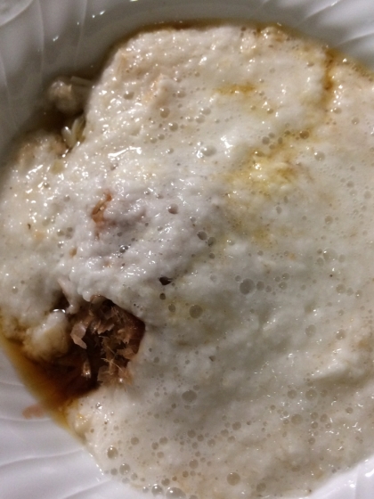 とても簡単なのに、美味しかったです（^人^）とろろ最高ですね！また、作ります！