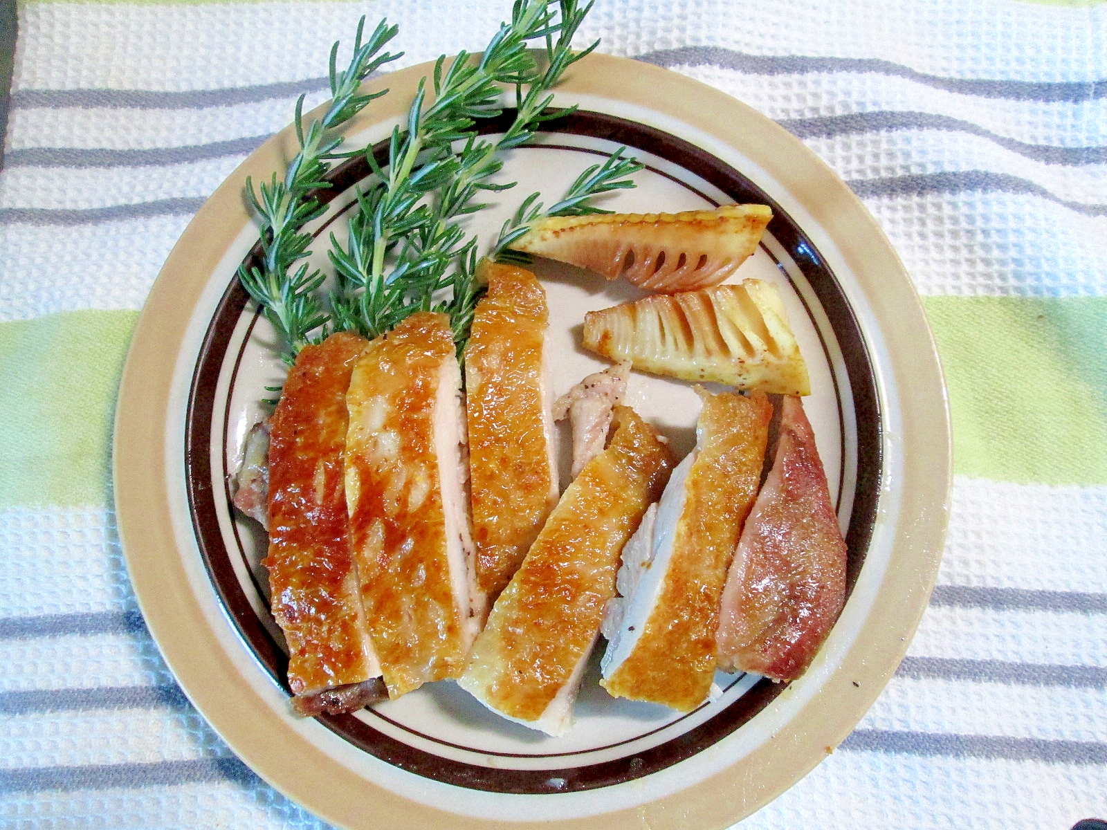 ほっとくだけで チキンのパリパリ焼き レシピ 作り方 By カゲジジ 楽天レシピ