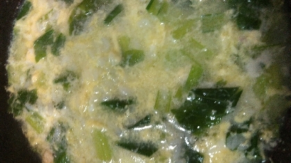 小松菜の中華雑炊