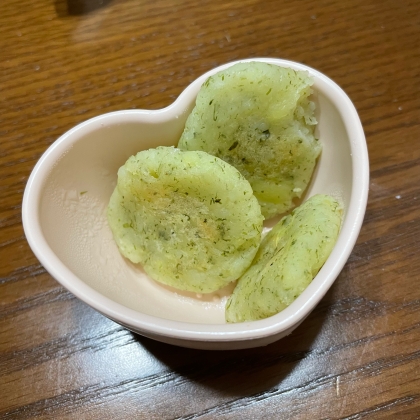 離乳食☆青海苔とチーズ入りのジャガイモのお焼き