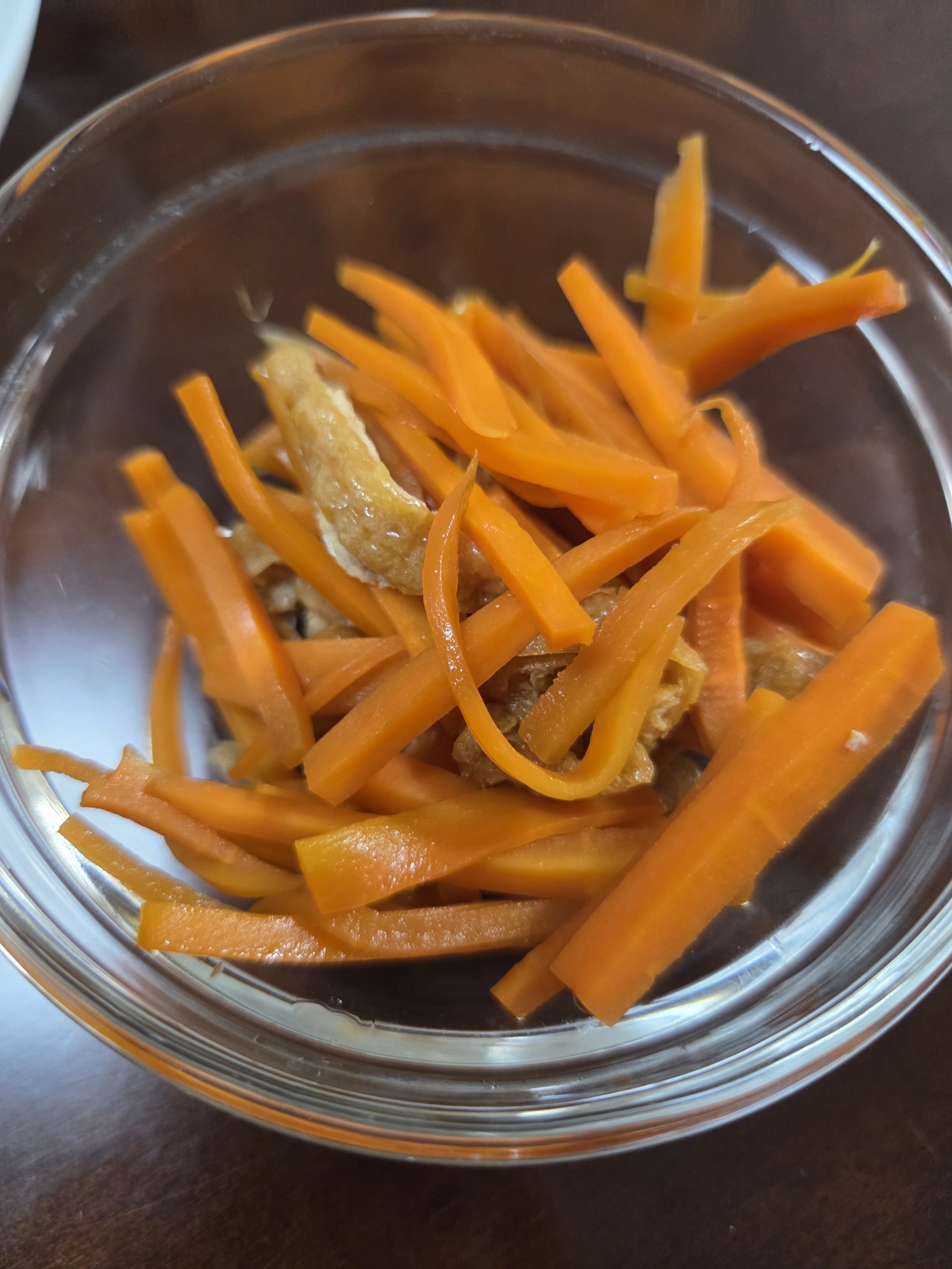 にんじんと油揚げのきんぴら