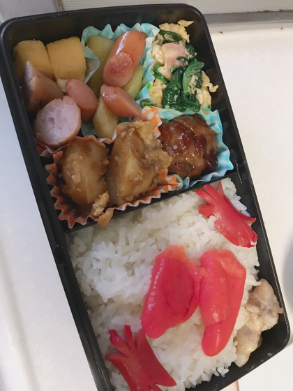 旦那のお弁当に入れました♡美味しかったです