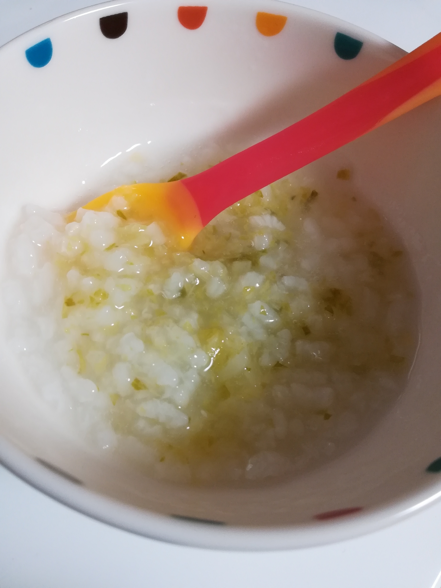 離乳食中期★煮汁も一緒に栄養たっぷりキャベツ粥