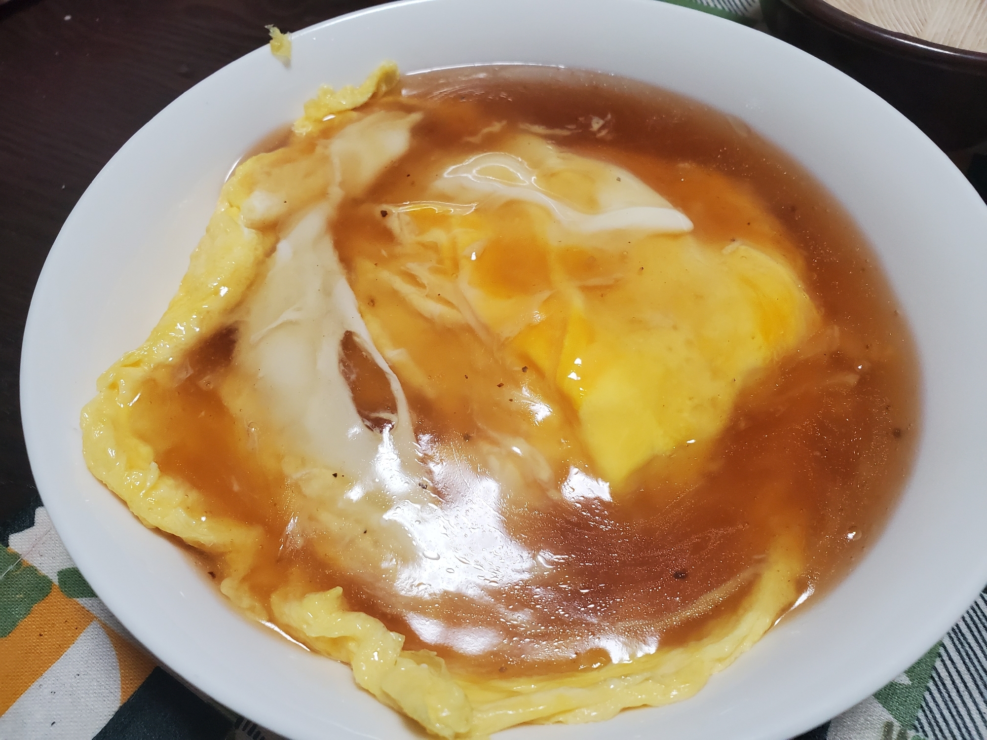 卵だけのシンプル天津飯