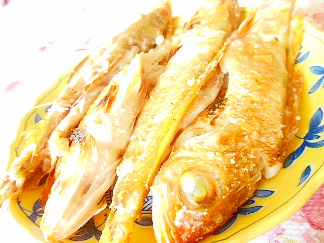 あから八目の塩にんにく焼き レシピ 作り方 By 小太郎1212 楽天レシピ