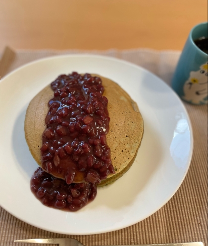 ふわっと香る『よもぎホットケーキ』