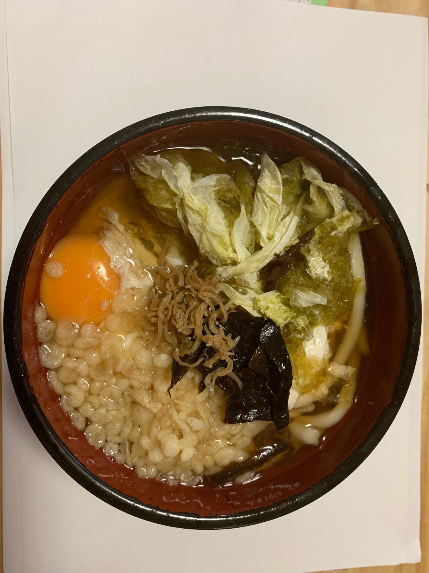 具材いっぱい、お腹いっぱい！うどん