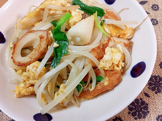 オイスターソースで もやし ちくわ ニラの卵炒め レシピ 作り方 By Megmako 楽天レシピ オイスターソースで もやし ちくわ ニラの卵炒め レシピ 作り方 By Megmako 楽天レシピ