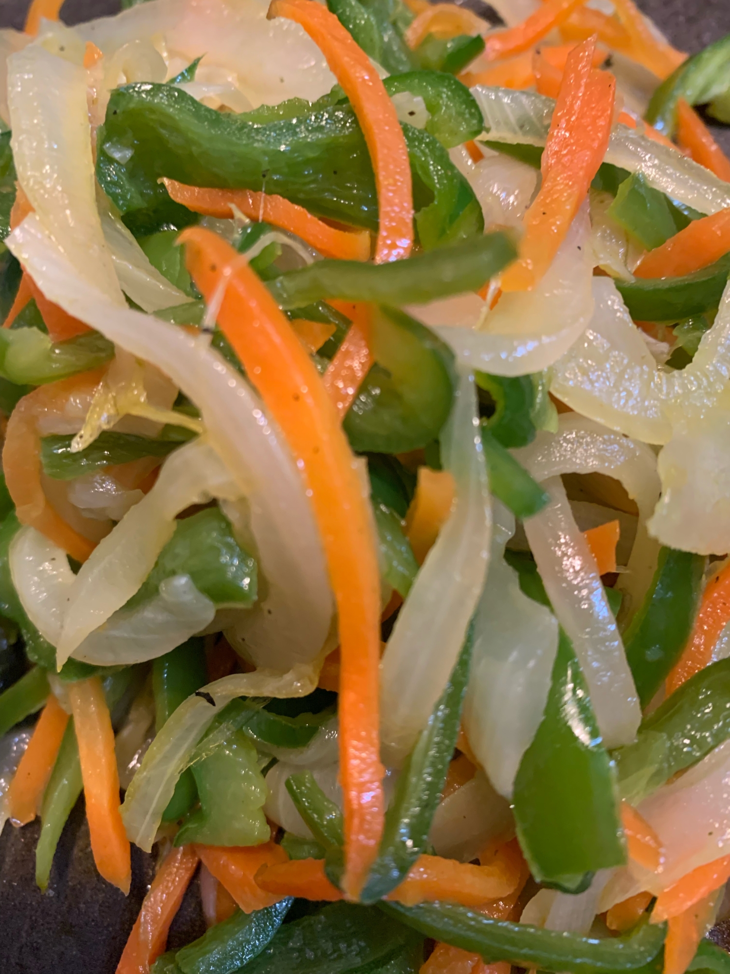 低温調理☆野菜のスパイス炒め