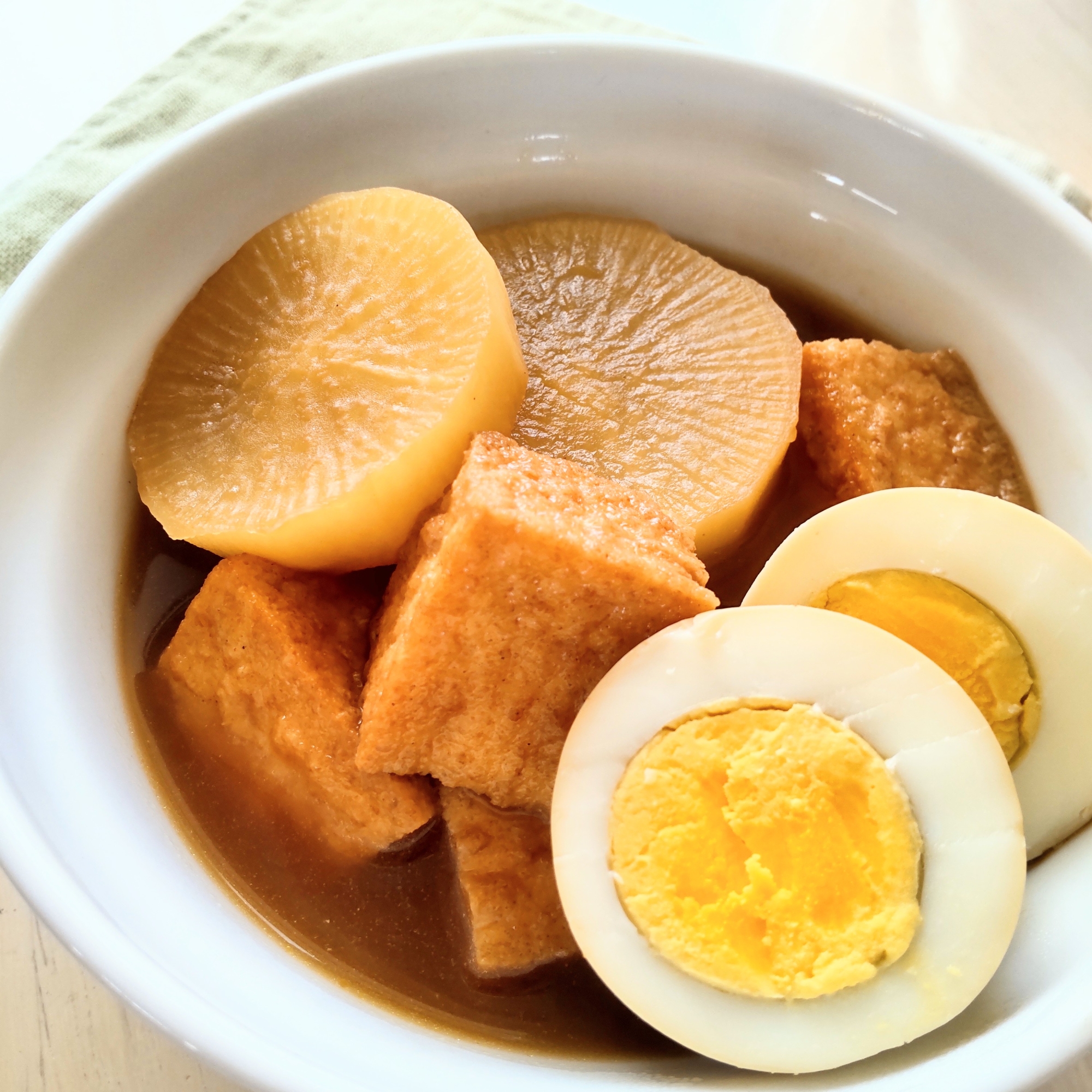 【副菜】大根と厚揚げの煮物