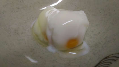 冷凍卵を使って温泉卵♡