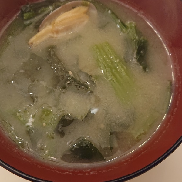 貝出汁が美味しい あさりとほうれん草の味噌汁 レシピ 作り方 By Lys 楽天レシピ 貝出汁が美味しい あさりとほうれん草の味噌汁 レシピ 作り方 By Lys 楽天レシピ