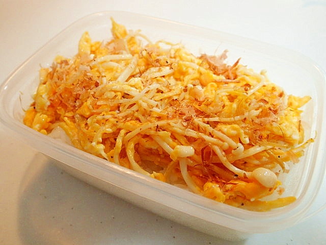 お弁当 えのき茸の卵炒めご飯 レシピ 作り方 By ぷ みぃまま 楽天レシピ