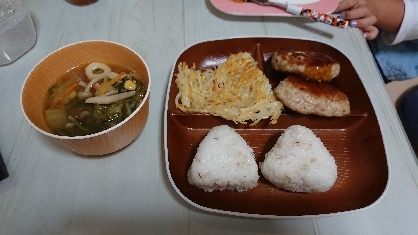 シンプルな材料でおいしかったです(*^^*)