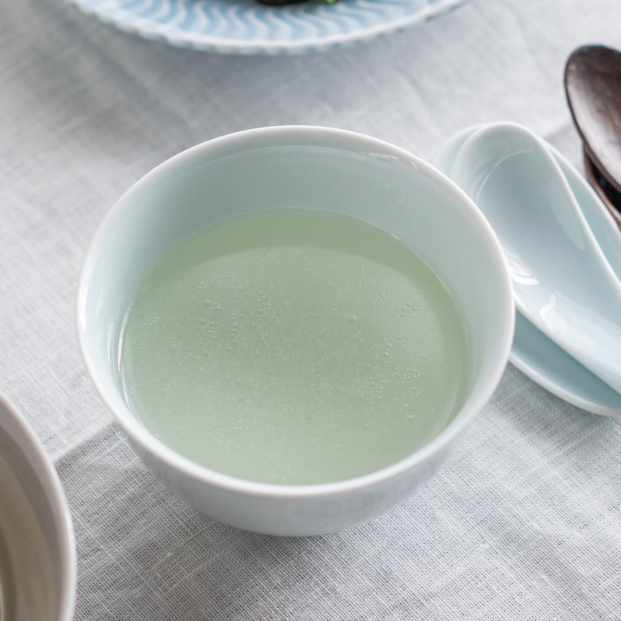 鶏ひき肉のスープ