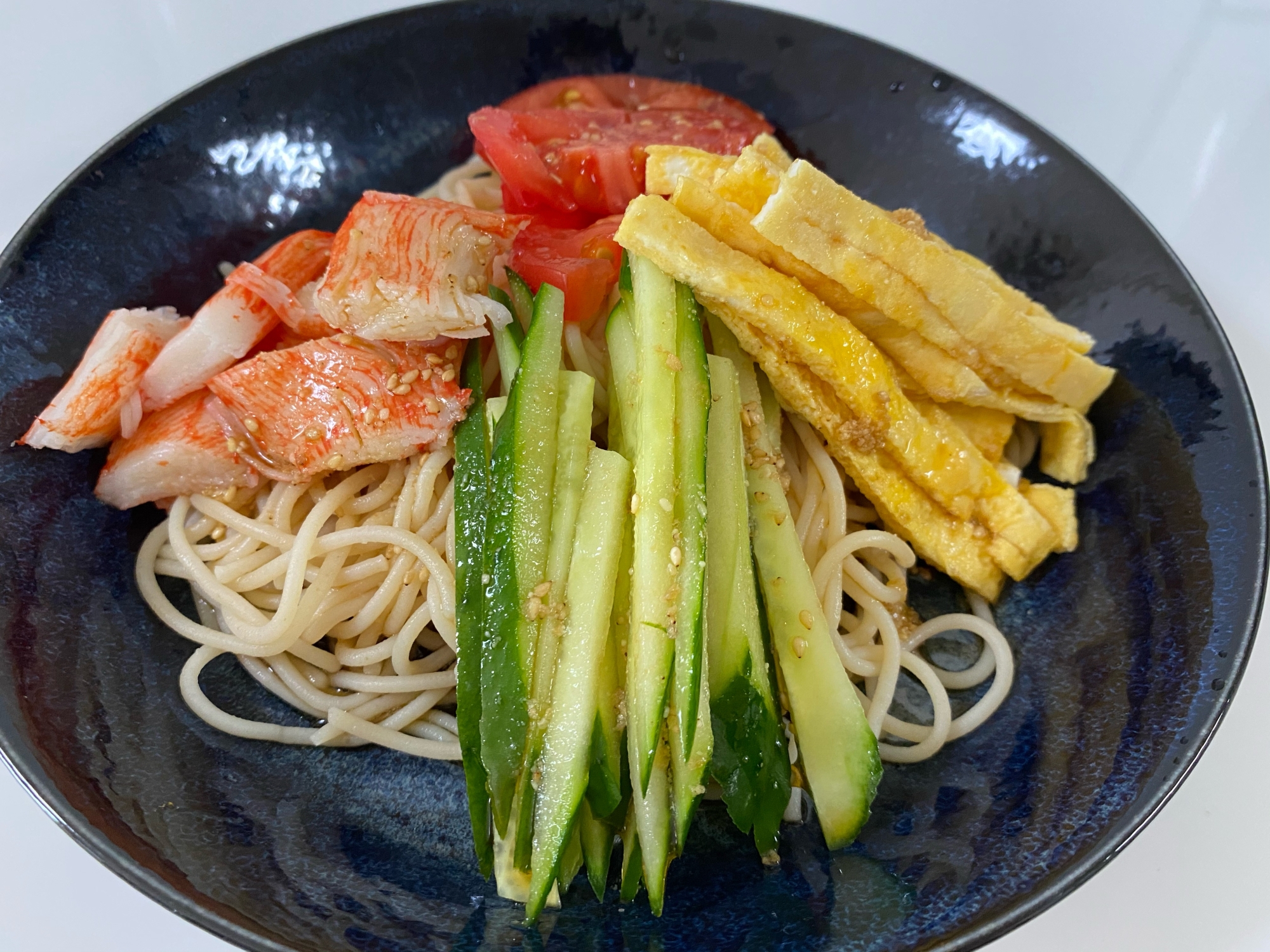 パスタ麺が有ればすぐ作れる！冷やし中華