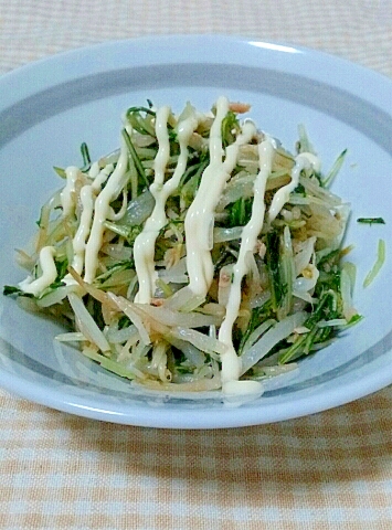 レンジで簡単 水菜ともやしとツナのサラダ レシピ 作り方 By まろたん27 楽天レシピ レンジで簡単 水菜ともやしとツナのサラダ レシピ 作り方 By まろたん27 楽天レシピ