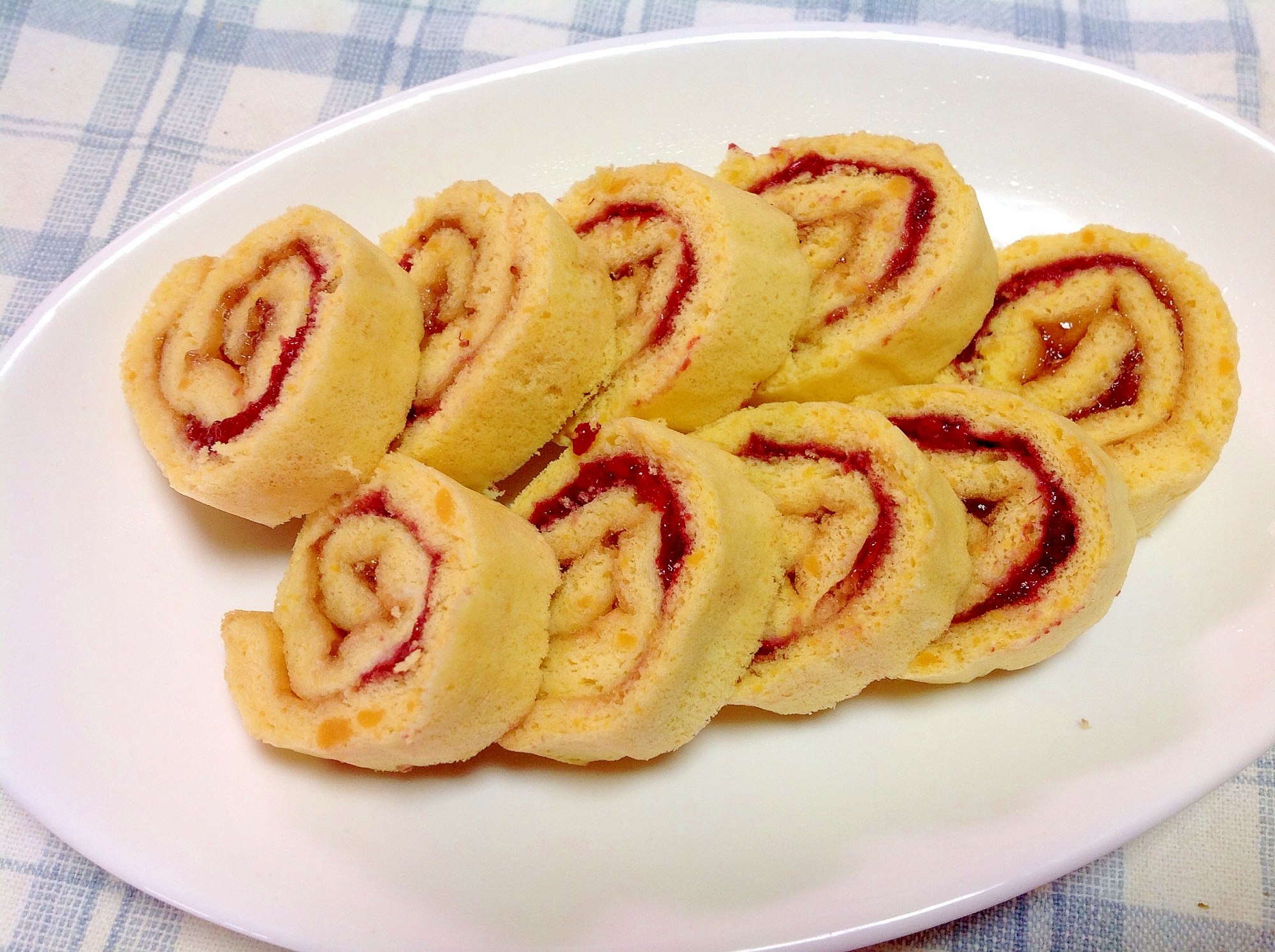 低糖質な食べ切りサイズ ジャムロールケーキ レシピ 作り方 By Simakis 楽天レシピ 低糖質な食べ切りサイズ ジャムロールケーキ レシピ 作り方 By Simakis 楽天レシピ