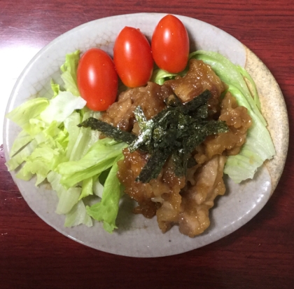 甘辛の味付けで最高に美味しかったです。また、作りたいなと思います。