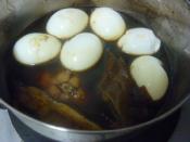 カラスカレイの煮つけの横de煮玉子を作ったよ レシピ 作り方 By Megmako 楽天レシピ