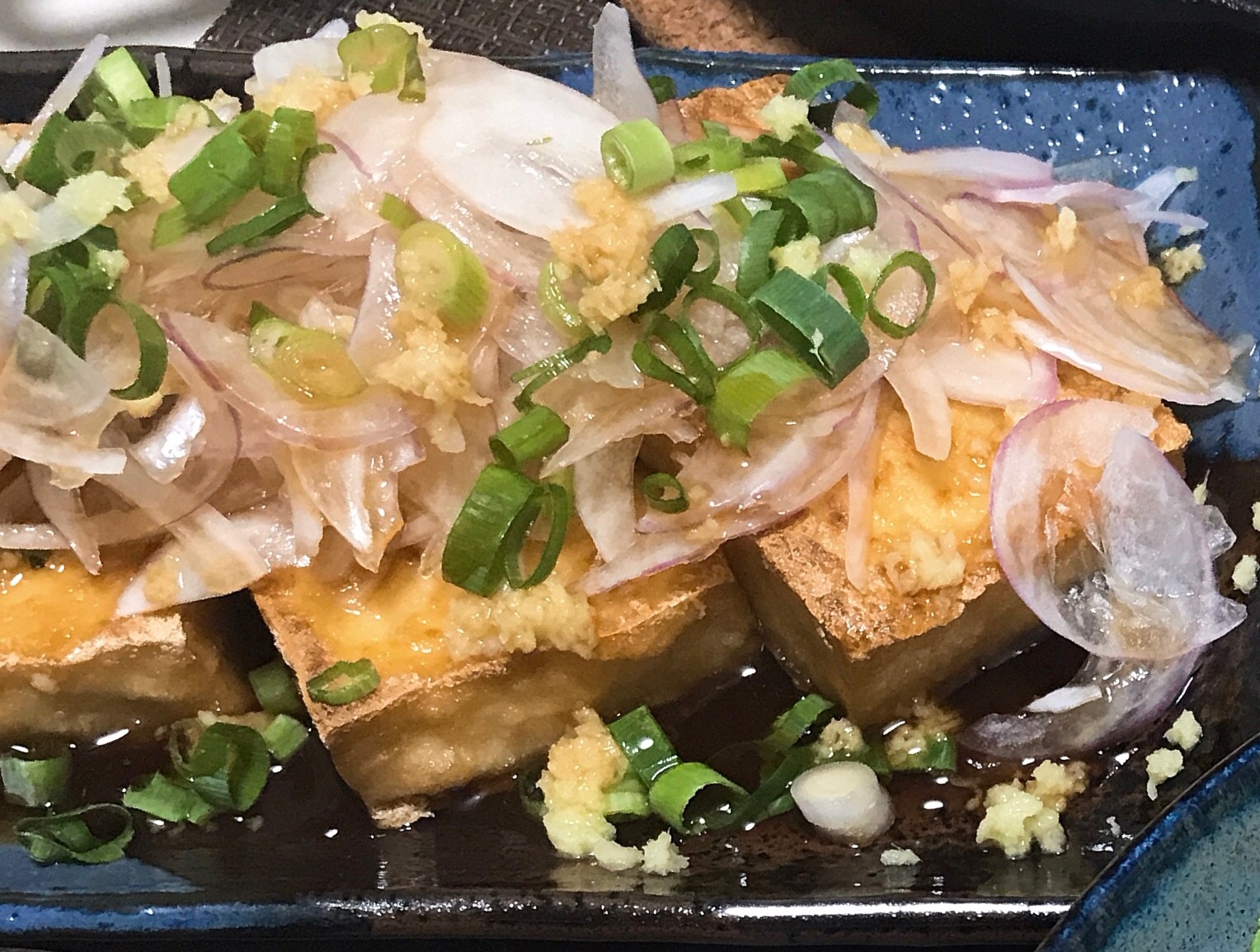 簡単にあと一品！厚揚げオニスラポン酢