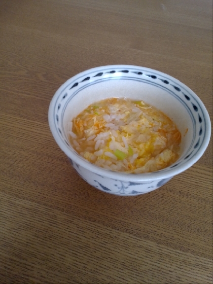 味噌キムチ雑炊