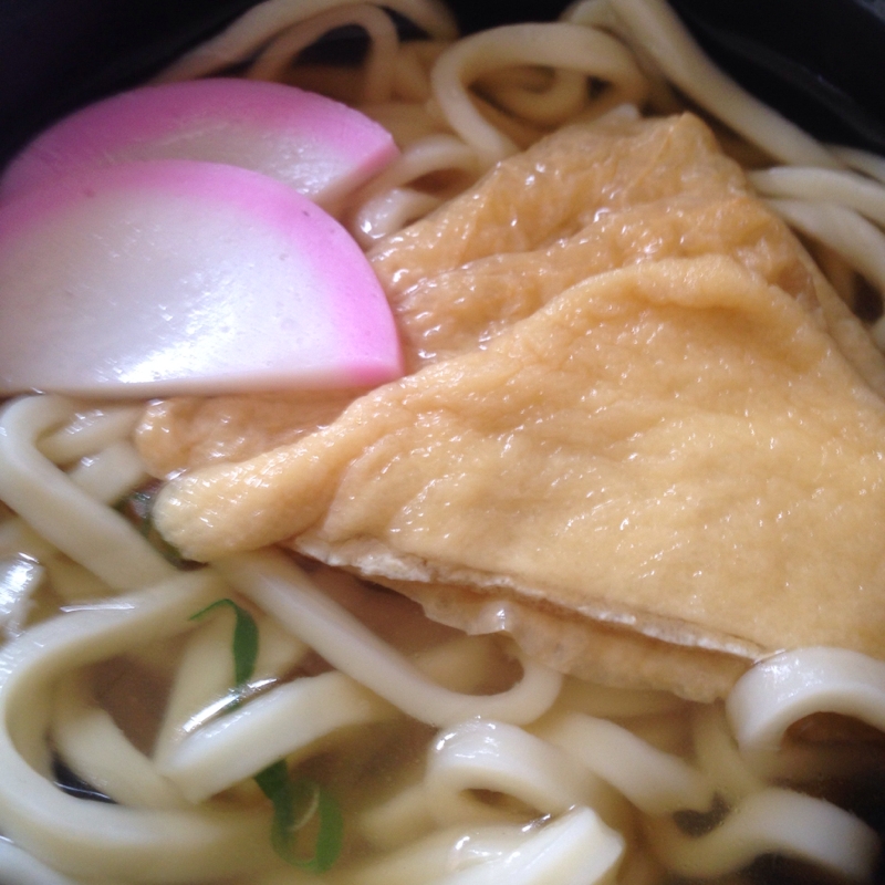 シンプル♪シンプル♪きつねうどん(*^^*)