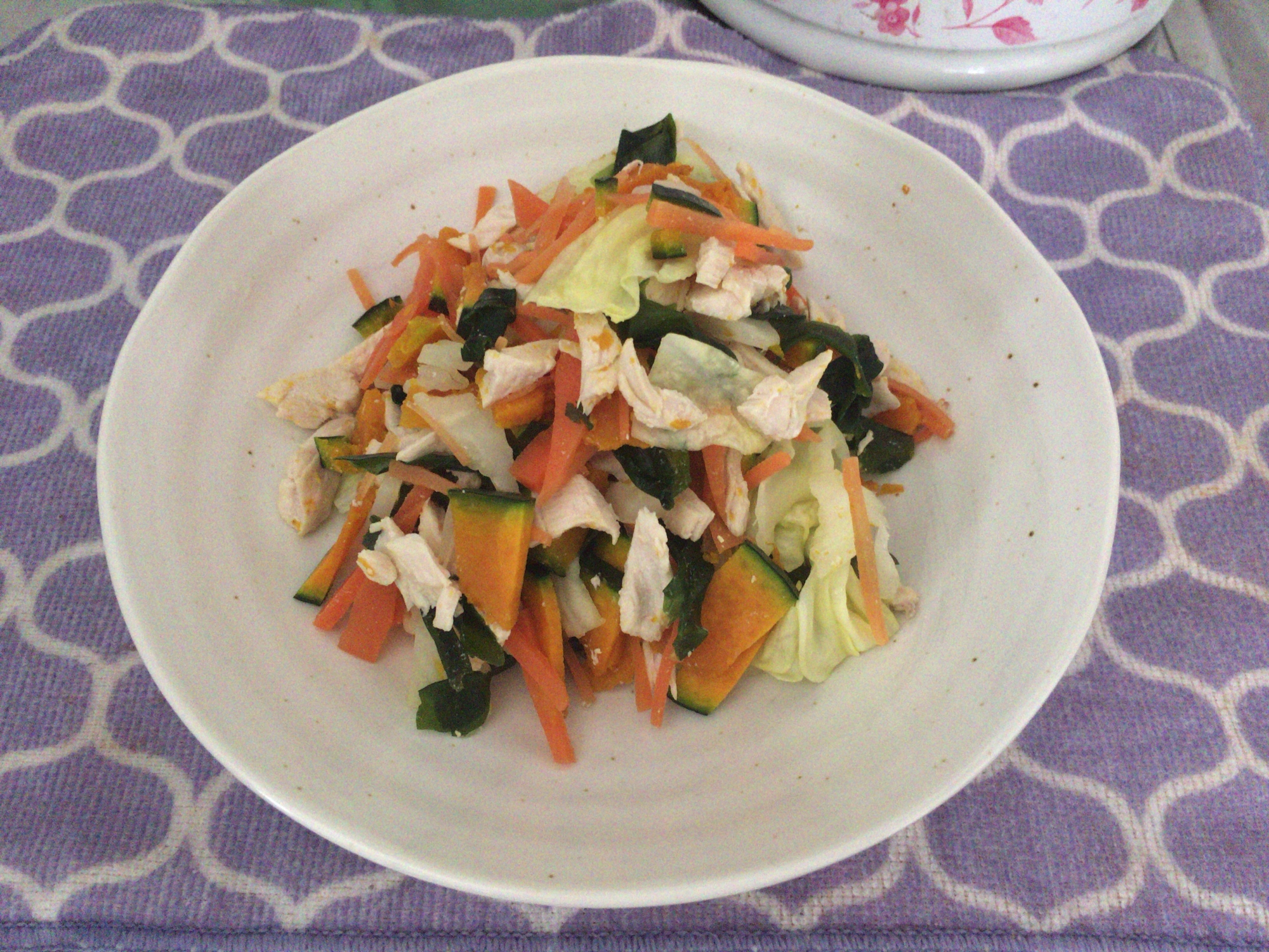 食べやすい温野菜サラダ