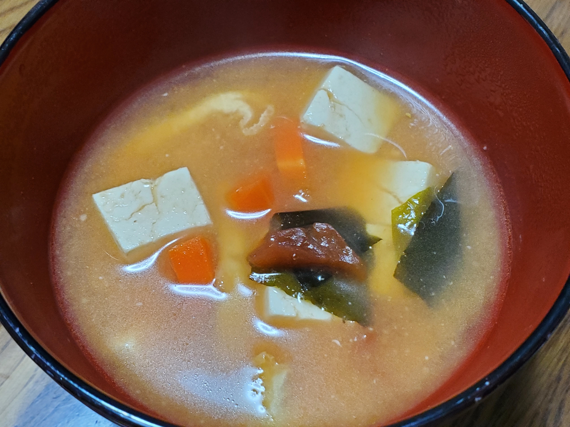 味噌入り和風トマトスープ