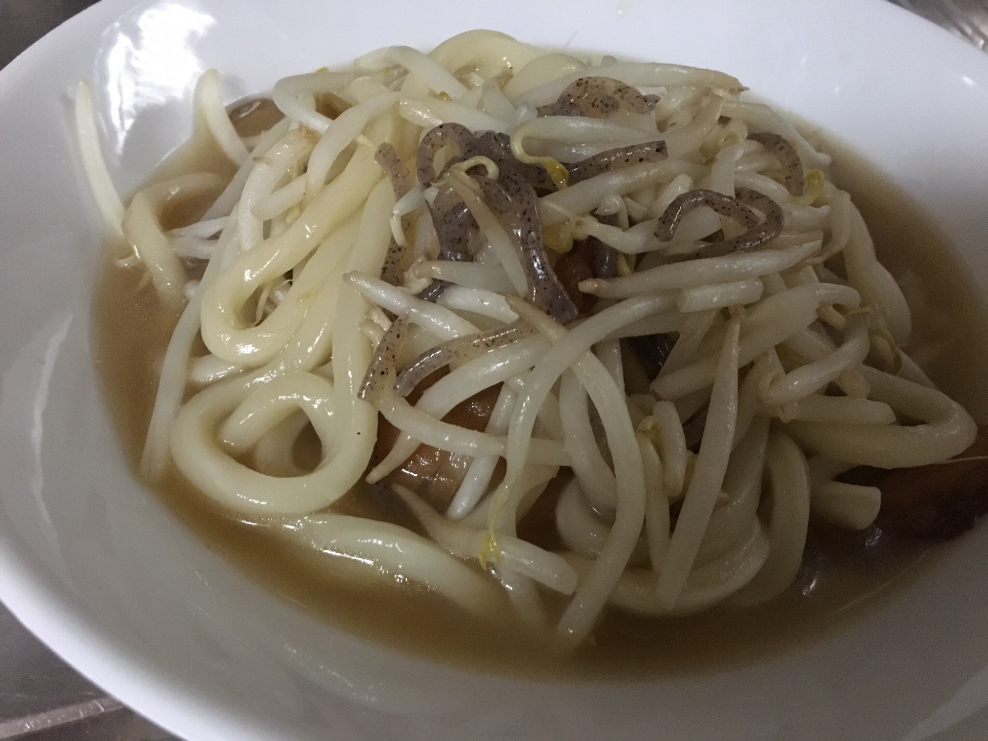 もやしうどん