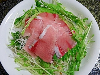 ブリのお刺身サラダ レシピ 作り方 By Stacy 001 楽天レシピ ブリのお刺身サラダ レシピ 作り方 By Stacy 001 楽天レシピ