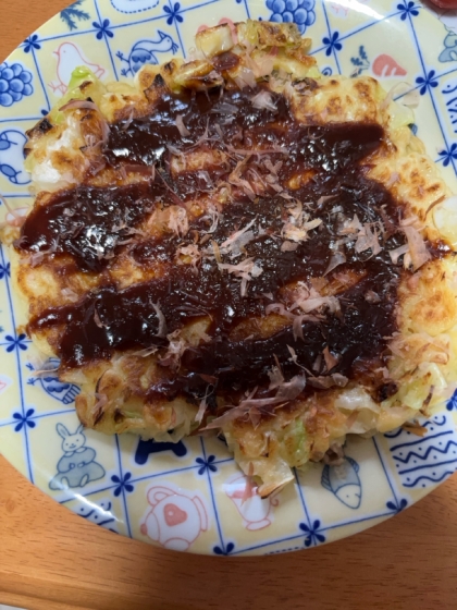 オクラ入り☆お好み焼き