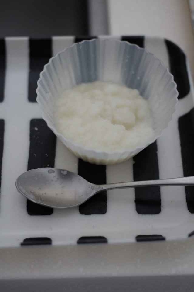 離乳食 1分でできる じゃがいもミルクがゆ レシピ 作り方 By Kumiko3 楽天レシピ