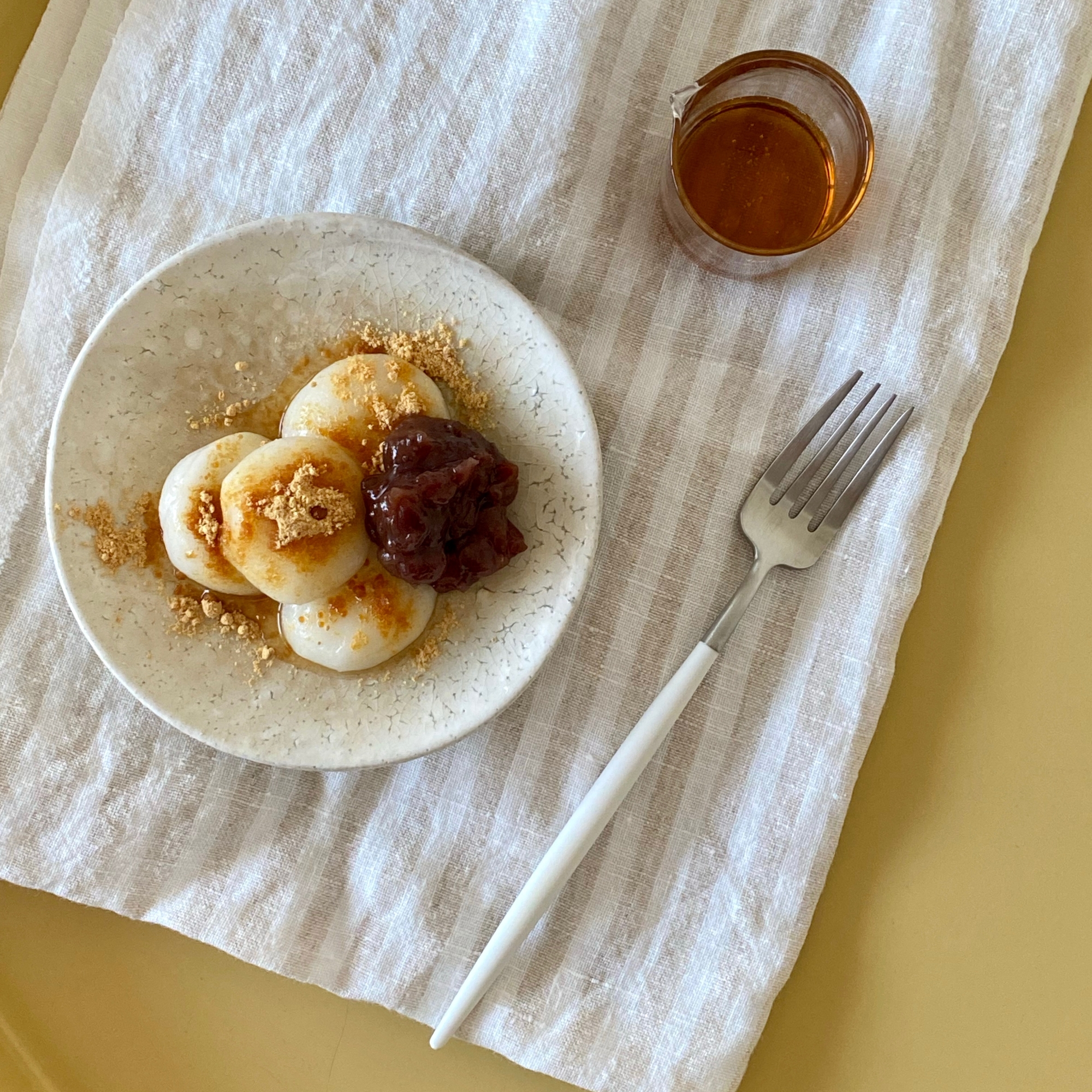 出来立てが美味しい＊冷やし白玉ぜんざい