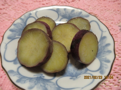 さつまいもの素朴な含め煮