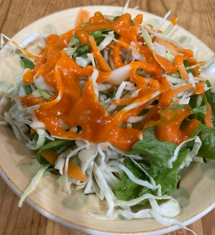 ケチャップ多めで色鮮やかに。
美味しかったです♪