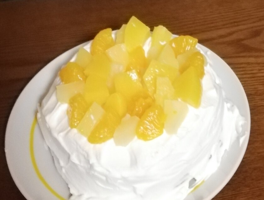 缶詰で作る 簡単フルーツケーキ レシピ 作り方 By さささー 楽天レシピ