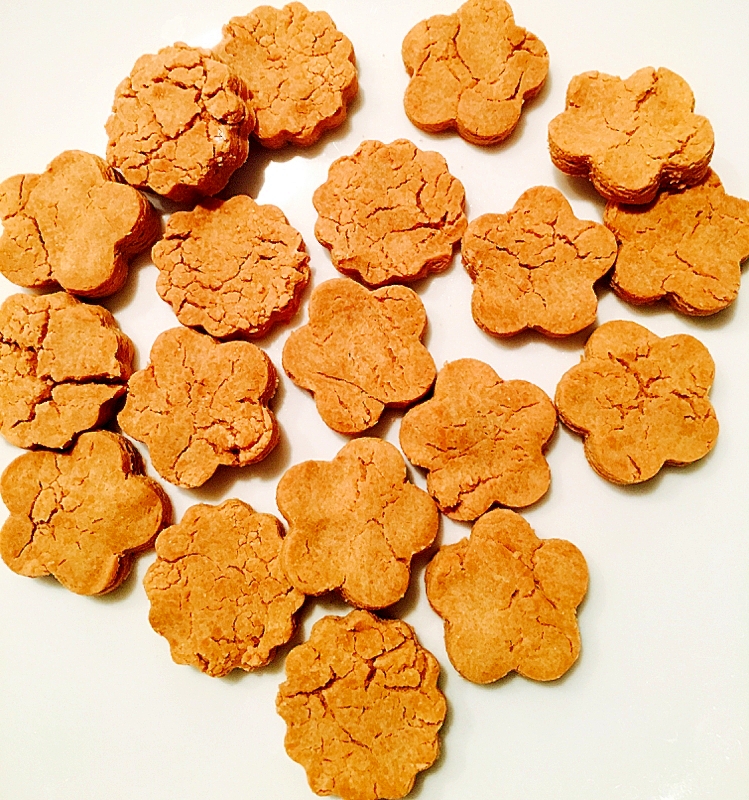 幼児食☆豆腐ときな粉と片栗粉のクッキー